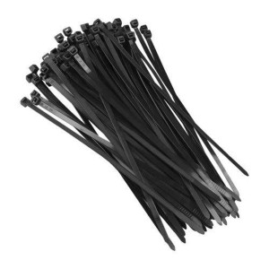 ABRAC. NYLON PRETA 7,6X400MM PCT 50