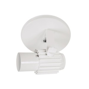 SPOT ALETADO SIMPLES E27 BRANCO