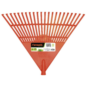 VASSOURA RASTELO PLASTICA C/CABO FAMASTIL