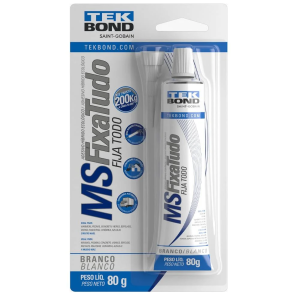 ADESIVO FIXA TUDO BRANCO 80G TEKBOND