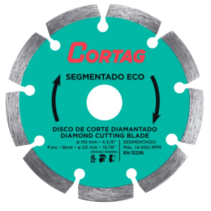 DISCO CORTE CORTAG DIAM. SEGMENTADO