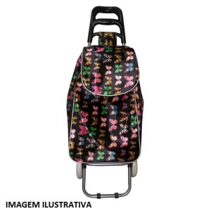 CARRINHO MALEIRO BOLSA ESTAMPADO