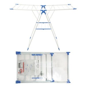 VARAL CHAO DOBRAVEL FERRO/PLASTICO 133X58 CLINK