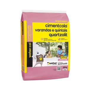 ARGAMASSA QUARTZOLIT EXT VARAN/QUINTAIS 20KG